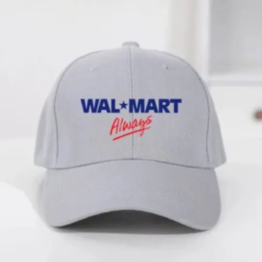 Walmart Always Logo Print Hat Baseball Cap