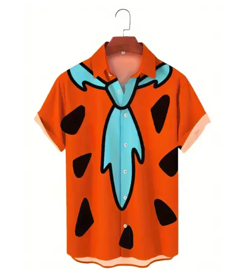 Discover Fred Flintstone T-Shirt Costume - The Flintstones 70s 80s