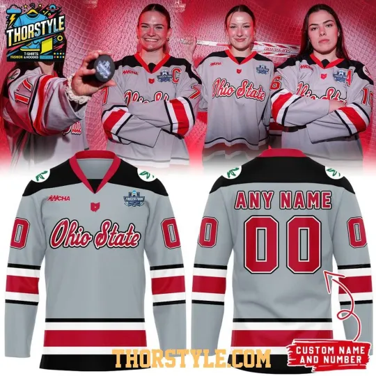 Discover Personalized Ohio State Buckeyes 2026 Frozen Four Hockey Shirt Men's Fan Gear