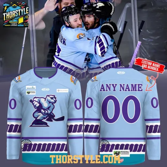 Discover Personalizd Orlando Solar Bears Game Night 2025-2026 Hockey Shirt Men's Fan Gear