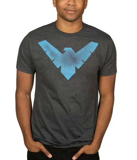 Discover DC Comics Nightwing Distressed Logo T-Shirt