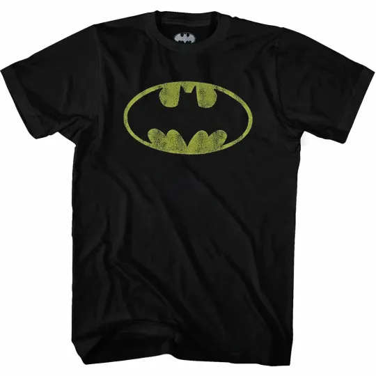 Discover DC Comics Batman Distressed Logo T-Shirt