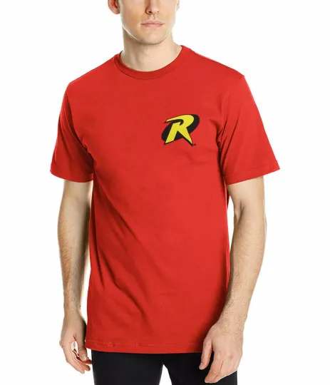 Discover DC Comics Robin Logo Adult T-Shirt
