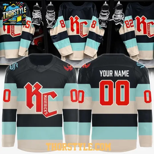 Discover Personalized Kansas City Mavericks x Classic Night Throwback 2026 Hockey Shirt