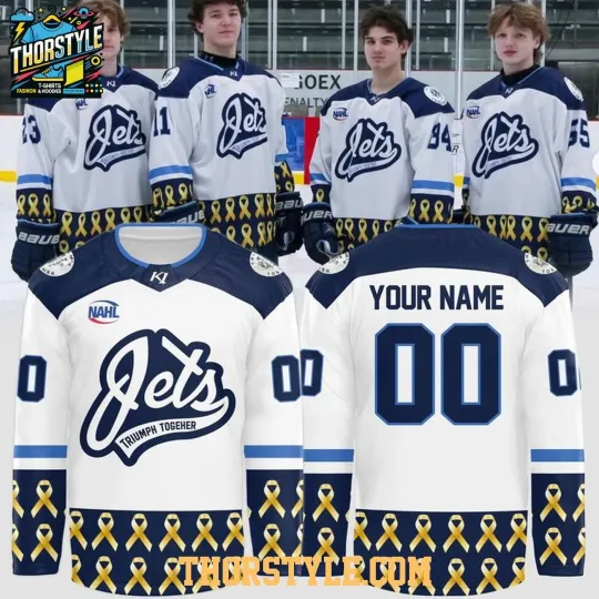 Discover Personalized Janesville Jets Triumph Together 2025 Your Town Hockey Shirt Men's