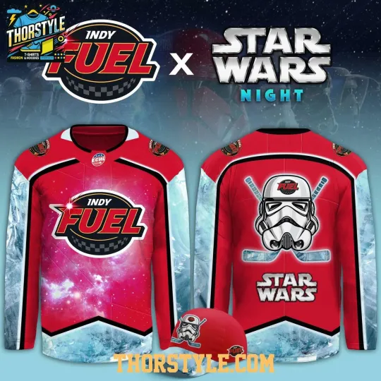 (NO CAP) Indy Fuel Star Wa.rs Night Game 2026 Hockey Shirt Men's Fan Gear