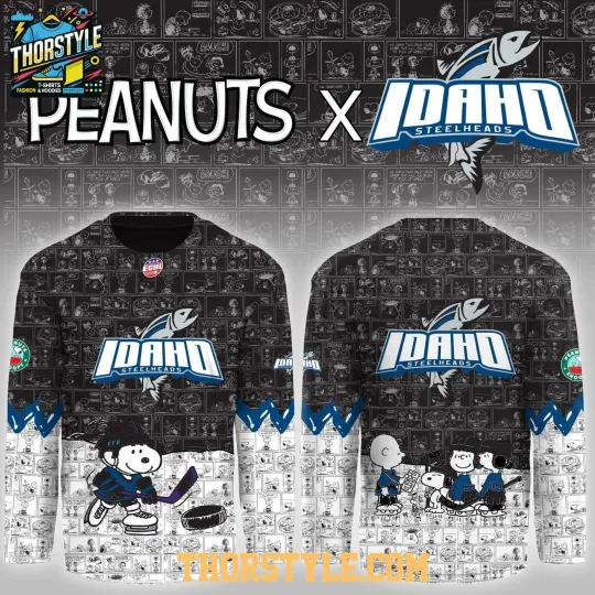 Discover Idaho Steelheads Pean.uts Night Game 2026 Celebrate Hockey Shirt