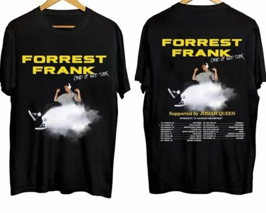 Discover Forrest Frank Child Of God Tour 2024 Double Sided T-Shirt