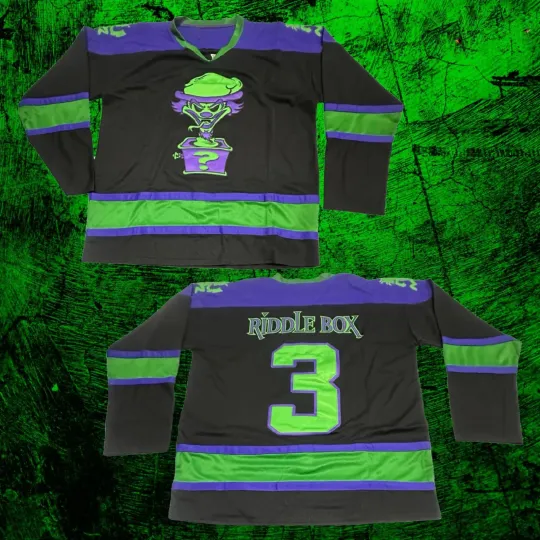 Discover Vintage Insane Clown Posse Riddle Box Men Hockey Jersey