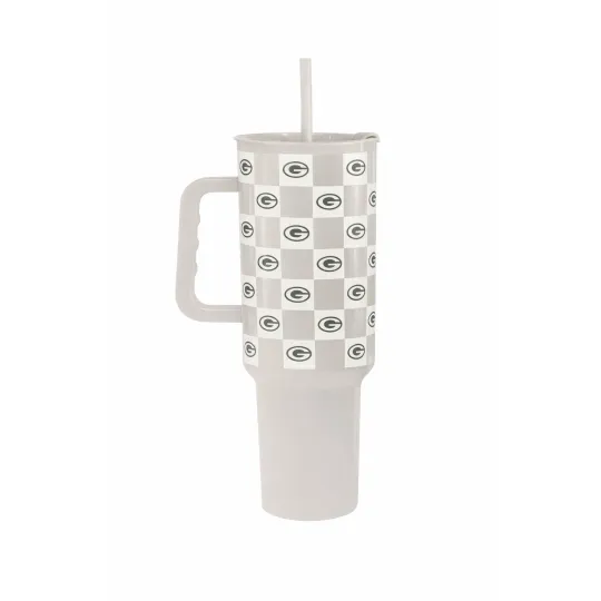 Discover Green Bay Packers 40oz Tumbler with Handle Insulated Football Game Day Gift