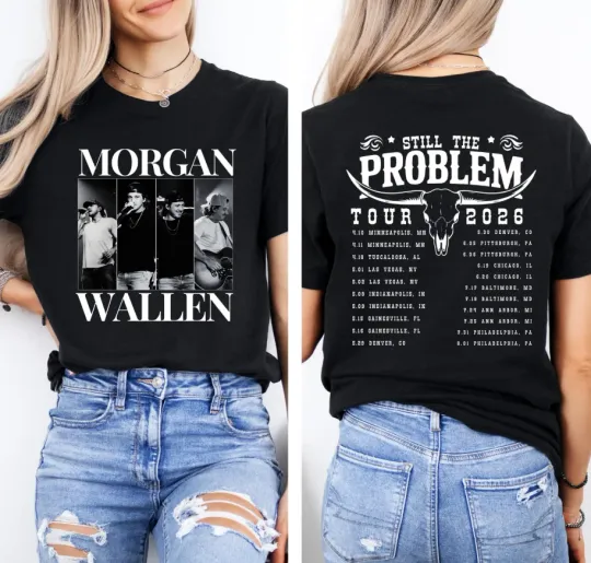 Discover Wallen Western Still The Problem Tour 2026 Country Music Shirt Gift