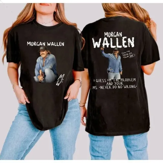 Discover Wallen Western Still The Problem Tour 2026 Shirt