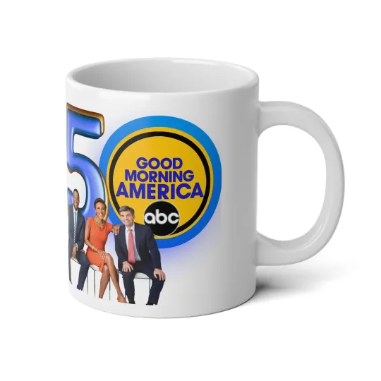 Discover Good Morning America 50th Anniversary Jumbo Mug 20oz Coffee Cup