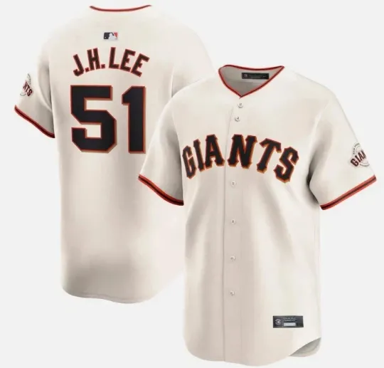 Discover Mens #51Jung Hoo Lee Cream Unisex 3D Print Baseball Jersey