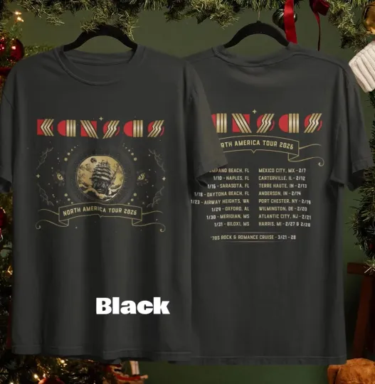 Discover Kansas Band Tour 2026 T-shirt