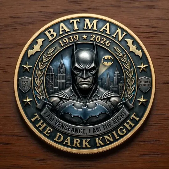 Batman The Dark Knight Commemorative Coin