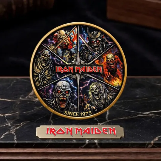 Discover Iron Maiden Commemorative Coin