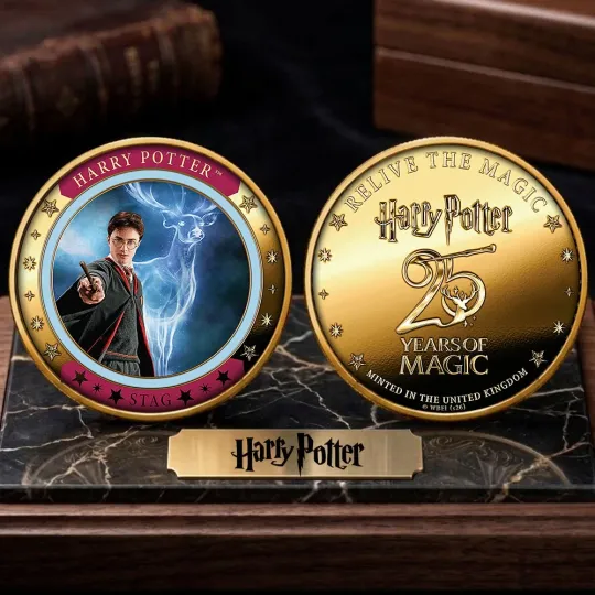Discover Harry Potter 25th Anniversary Commemorative Coin