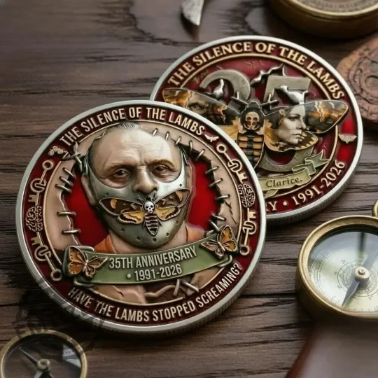 Discover The Silence Of The Lambs 35Th Anniversary 1991 2026 Coin