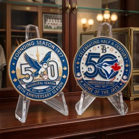 Discover Blue Jays 50Th Anniversary Commemorative Coin