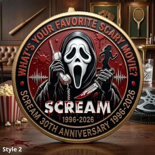 Discover Scream 30th Anniversary Commemorative Coin