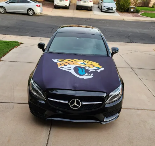 Jacksonville Jaguars Auto Hood Cover