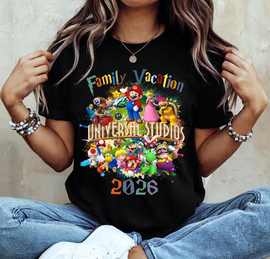 Discover Universal Studios Family Vacation 2026, Universal Studios Trip Shirt, 2026 Vacation Shirt to Universal Studios