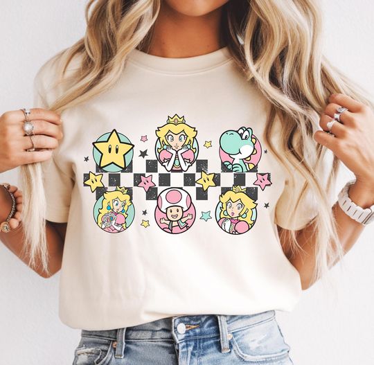 Discover Comfort Colors Vintage Super Mario Shirt, The Super Mario Bros Movie, Mario Trip Shirt