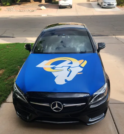 Los Angeles Rams Auto Hood Cover