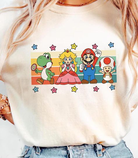 Discover Super Mario & Friends Shirt, Matching Family Vacation Tee