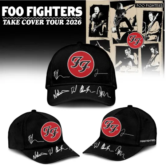 Discover FF Band Fighters Take Cover Tour 2026 Signatures Classic Cap