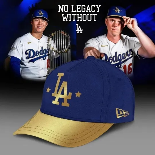 Discover Dodgers Gold Collection Kanji Style 2026 Classic Cap