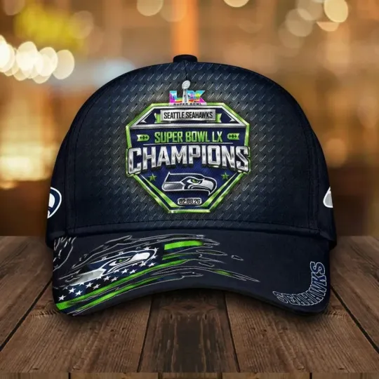 Discover Seahawks Champions Classic Cap