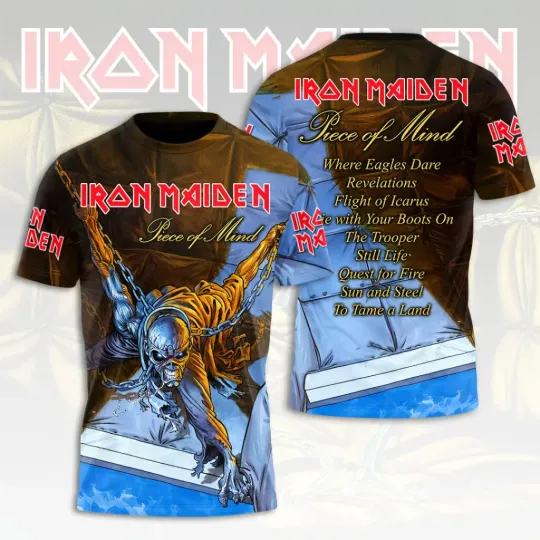 Discover Maiden 3D T-Shirt