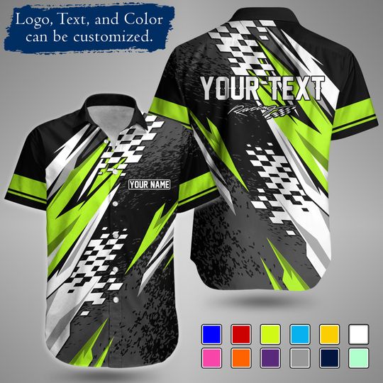 Custom Racing Shirt, Personalized Race Team Tee, Custom Name & Number Motorsport Shirt, Pit Crew Shirt, Race Day Tee, Car Racing Fan Gift