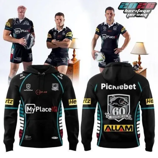 Discover Panthers Men’s Heritage 2026 3D Hoodie