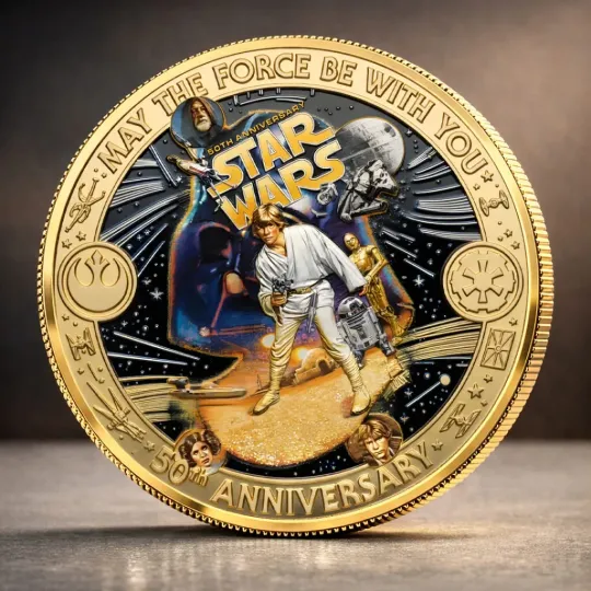 Discover Wars 50th Anniversary Commemorative Coin