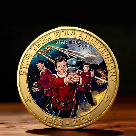 Discover Trek 60th Anniversary 2026 Commemorative Coin