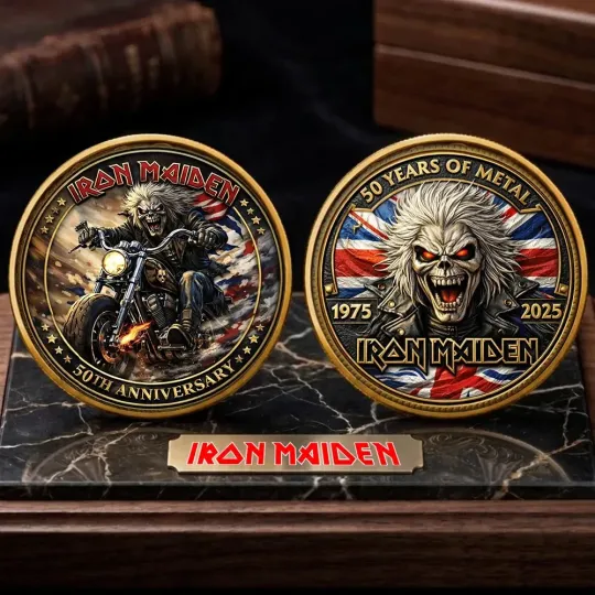 Discover Iron Maiden Commemorative Coin