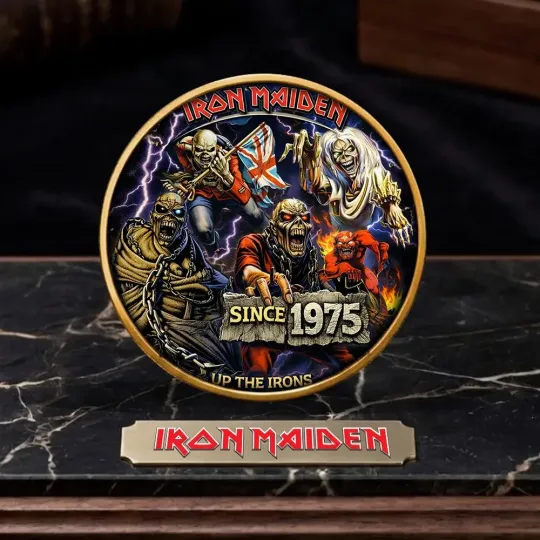 Discover Iron Maiden Commemorative Coin