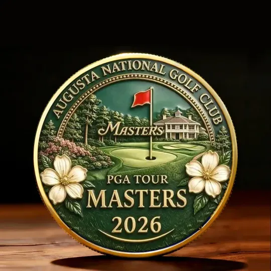 Discover Masters Tournament Commemorative Coin