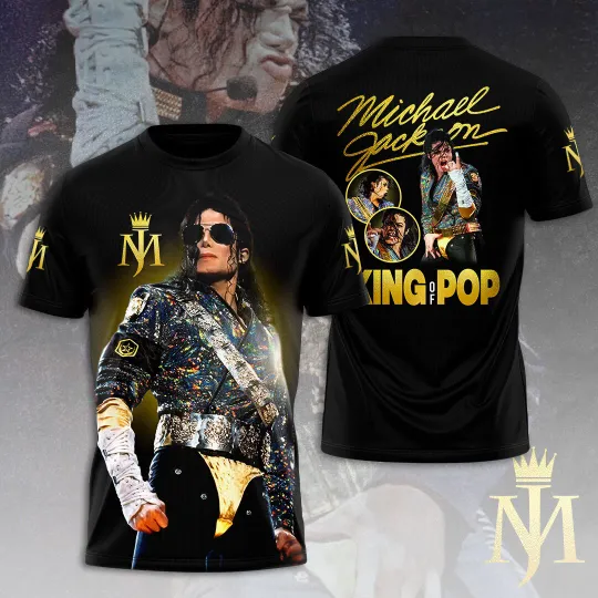 Vintage Michael Jackson 3D T-Shirt