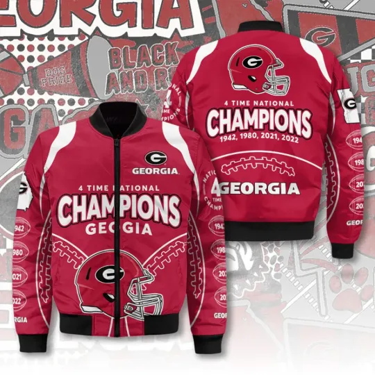 Discover Bulldogs Football Bomber Jacket