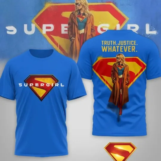 Discover Supergirl Truth Justice 2026 Edition 3D T-Shirt