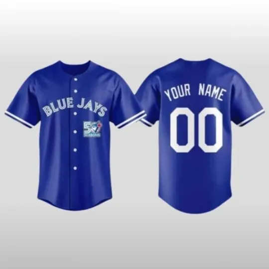 Discover Blue Jays 2026 Celebrate 50th Season Jersey