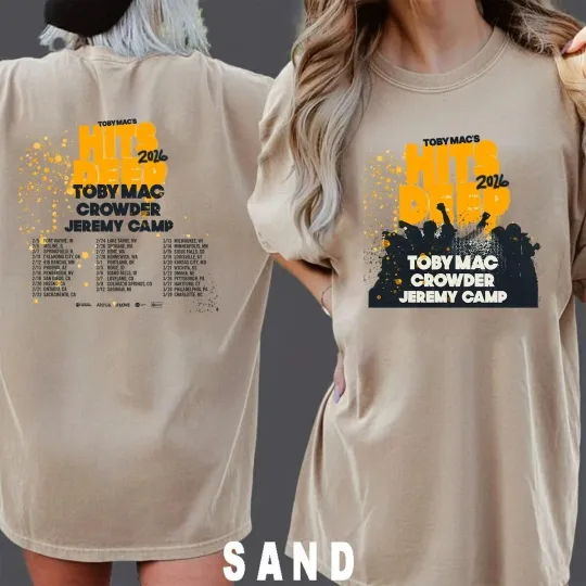 Discover Hits Deep Tour 2026 Unisex T-Shirt