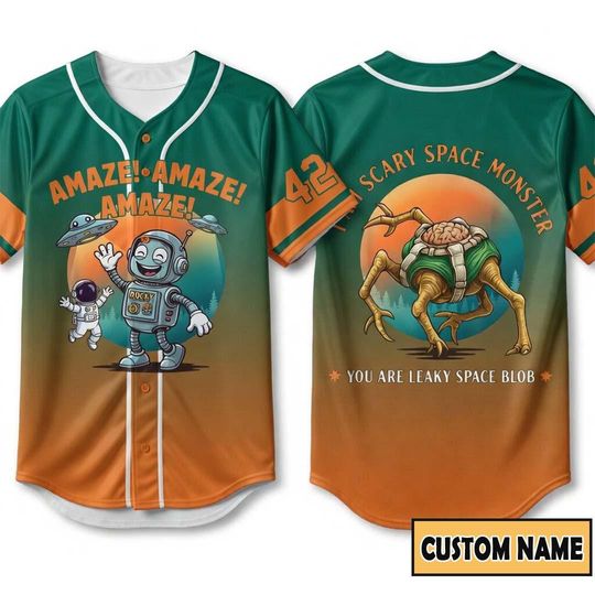 Discover Amaze Amaze Amaze Rocky Baseball Jersey, Project Hail Mary Baseball Shirt, Rocky Tau Ceti Home of Astrophage Shirt, Sci Fi Lovers Gift