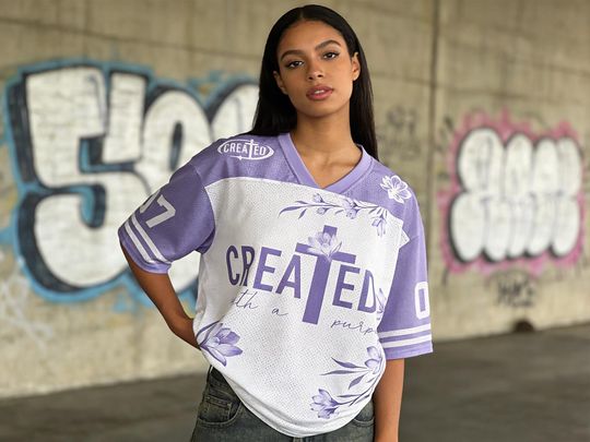 Christian Mesh Football Jersey, Jesus Trendy Streetwear Jersey, Religious Gift, World Cup Squad Activewear