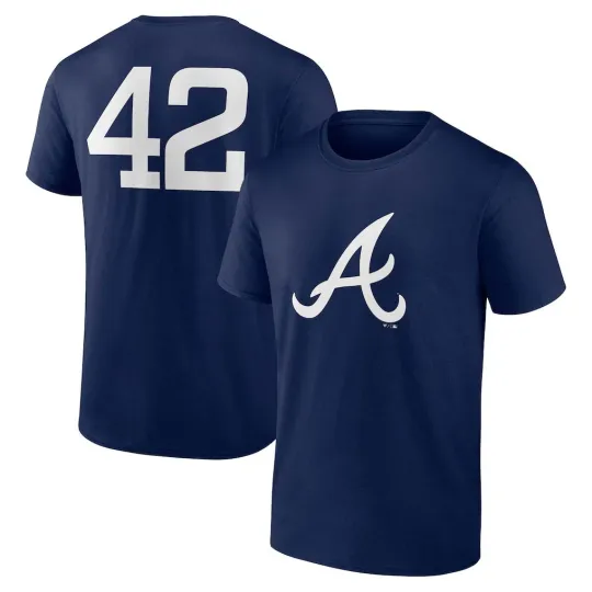 Discover Jackieee Robinson Shirt,  Men's Atlantaa Bravess Team 2026 MBL T-Shirt S-5XL