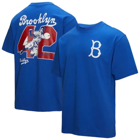 Discover Jackieee Robinson Shirt,  Men's Brooklyn Dodgerr Team 2026 T-Shirt S-5XL